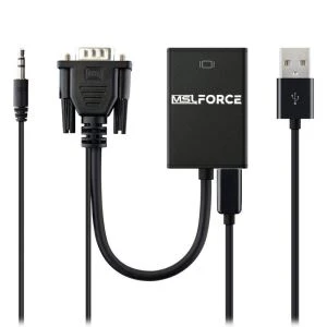 Vga в Hdmi конвертер з аудіо та USB для живлення