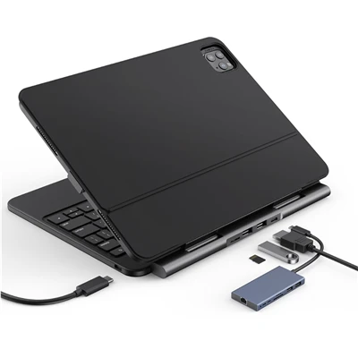 Знімний чохол для iPad із пристроєм для читання карток USB C HUB